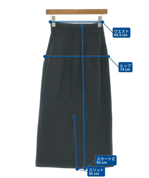 SENSE OF PLACE by URBAN RESEARCH（センスオブプレイスバイアーバンリサーチ）ロング・マキシ丈スカート 黒 サイズ:S レディース/2200642357069