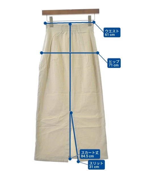 SENSE OF PLACE by URBAN RESEARCH（センスオブプレイスバイアーバンリサーチ）ロング・マキシ丈スカート ベージュ サイズ:S レディース/2200642357083