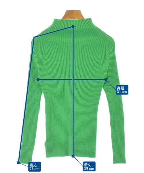 SENSE OF PLACE by URBAN RESEARCH（センスオブプレイスバイアーバンリサーチ）ニット・セーター 緑 サイズ:ONE レディース/2200651744034