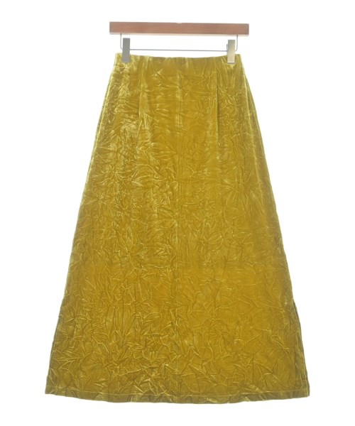 SENSE OF PLACE by URBAN RESEARCH（センスオブプレイスバイアーバンリサーチ）ロング・マキシ丈スカート 黄 サイズ:F レディース/2200652476033