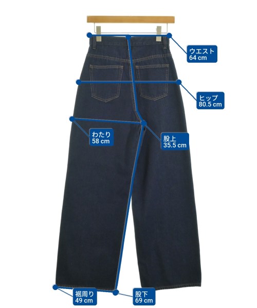 SENSE OF PLACE by URBAN RESEARCH（センスオブプレイスバイアーバンリサーチ）デニムパンツ 紺 サイズ:M レディース/2200656720019