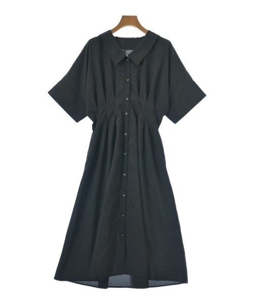 SENSE OF PLACE by URBAN RESEARCH(センスオブプレイスバイアーバンリサーチ)シャツワンピース 黒 サイズ:COMPACT(S位)/2200661036037