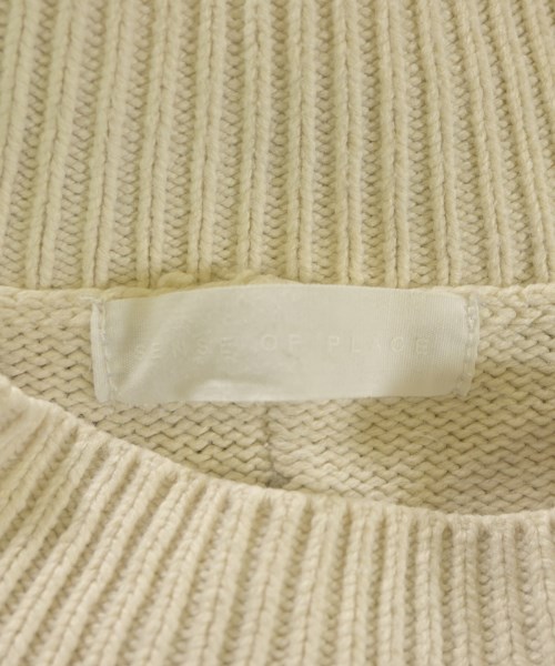 SENSE OF PLACE by URBAN RESEARCH（センスオブプレイスバイアーバンリサーチ）ニット・セーター 白 サイズ:ONE レディース/2200661043073