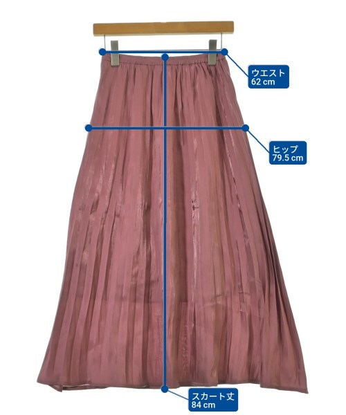 SENSE OF PLACE by URBAN RESEARCH（センスオブプレイスバイアーバンリサーチ）ロング・マキシ丈スカート ピンク サイズ:F レディース/2200668409032