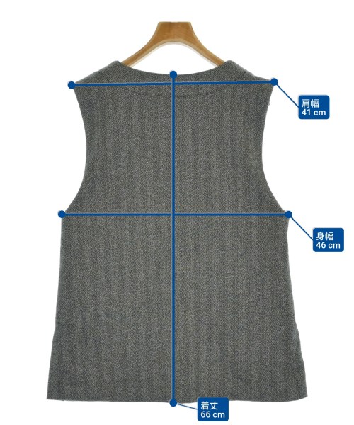 SENSE OF PLACE by URBAN RESEARCH（センスオブプレイスバイアーバンリサーチ）ベスト グレー サイズ:ONE レディース/2200662434030