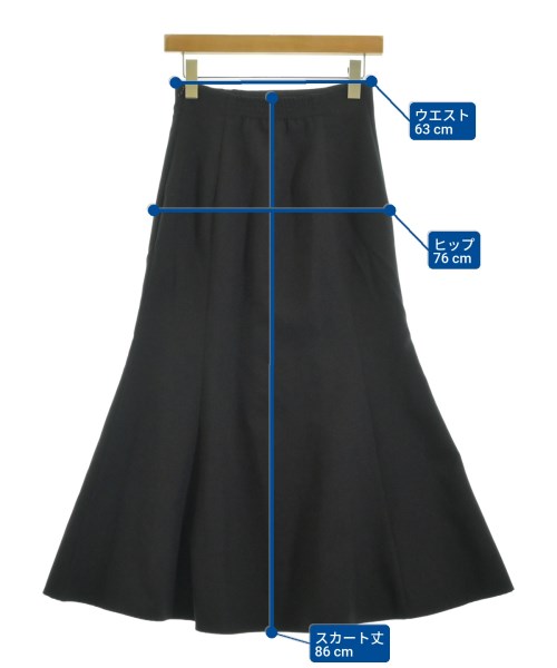 SENSE OF PLACE by URBAN RESEARCH（センスオブプレイスバイアーバンリサーチ）ロング・マキシ丈スカート 黒 サイズ:S レディース/2200671615109