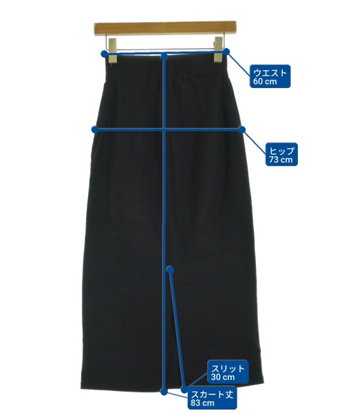 SENSE OF PLACE by URBAN RESEARCH（センスオブプレイスバイアーバンリサーチ）ロング・マキシ丈スカート 黒 サイズ:XS レディース/2200669391046