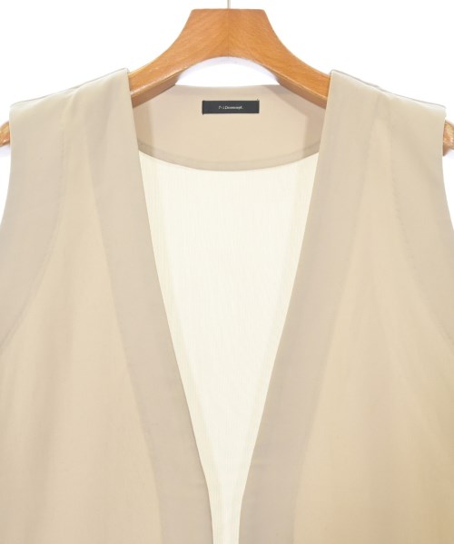 7-ID concept.（セブンアイディーコンセプト）カジュアルジャケット ベージュ サイズ:F レディース/2200625888016