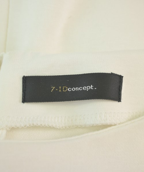 7-ID concept.（セブンアイディーコンセプト）Tシャツ・カットソー 白 サイズ:F レディース/2200697806031