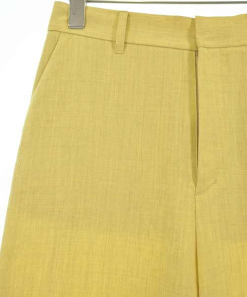 7-ID concept.（セブンアイディーコンセプト）クロップドパンツ 黄 サイズ:38(M位) レディース/2200709504030