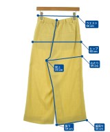 7-ID concept.（セブンアイディーコンセプト）クロップドパンツ 黄 サイズ:38(M位) レディース/2200709504030