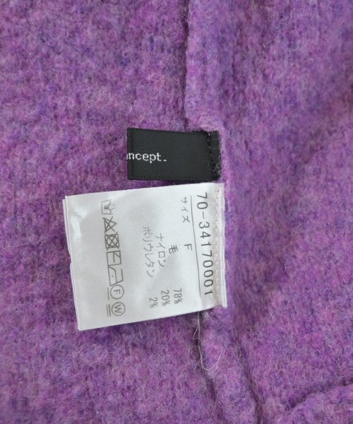 7-ID concept.（セブンアイディーコンセプト）ニット・セーター 紫 サイズ:F レディース/2200646100029
