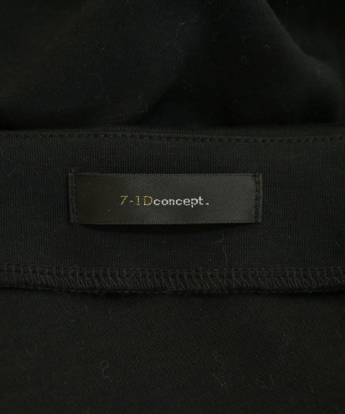 7-ID concept.（セブンアイディーコンセプト）Tシャツ・カットソー 黒 サイズ:38(M位) レディース/2200698014121
