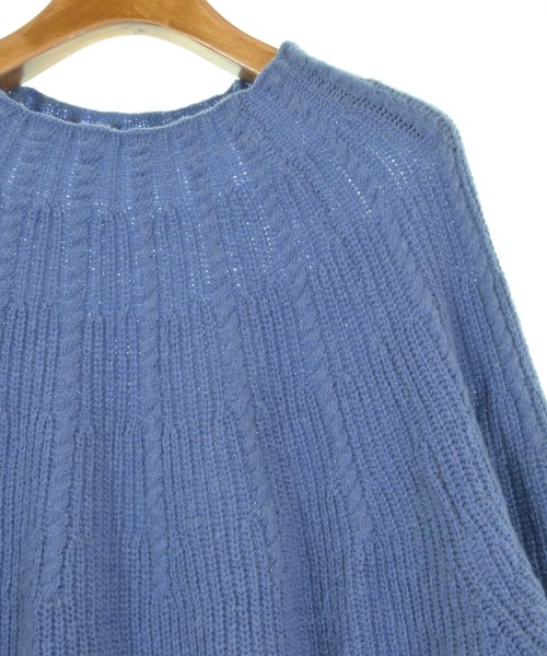 7-ID concept.（セブンアイディーコンセプト）ニット・セーター 青 サイズ:F レディース/2200664618056