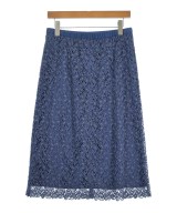 7-ID concept.（セブンアイディーコンセプト）ロング・マキシ丈スカート 青 サイズ:13(XL位) レディース/2200669113099