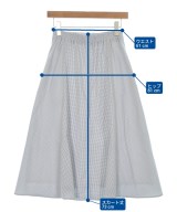 7-ID concept.（セブンアイディーコンセプト）ロング・マキシ丈スカート 白 サイズ:38(M位) レディース/2200721804026