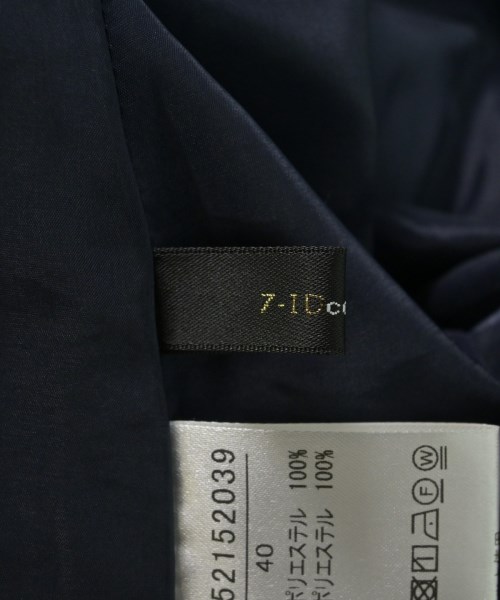 7-ID concept.（セブンアイディーコンセプト）ロング・マキシ丈スカート 紺 サイズ:40(M位) レディース/2200690803013