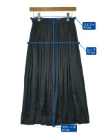 7-ID concept.（セブンアイディーコンセプト）ロング・マキシ丈スカート 紺 サイズ:F レディース/2200690803020