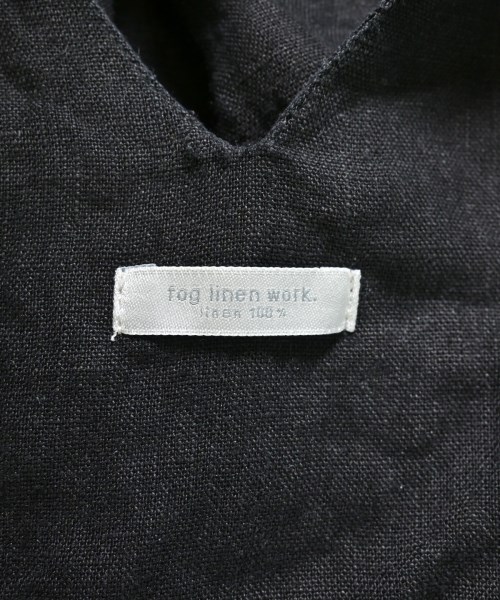 fog linen work（フォグリネンワーク）ワンピース 黒 サイズ:F レディース/2200644388085