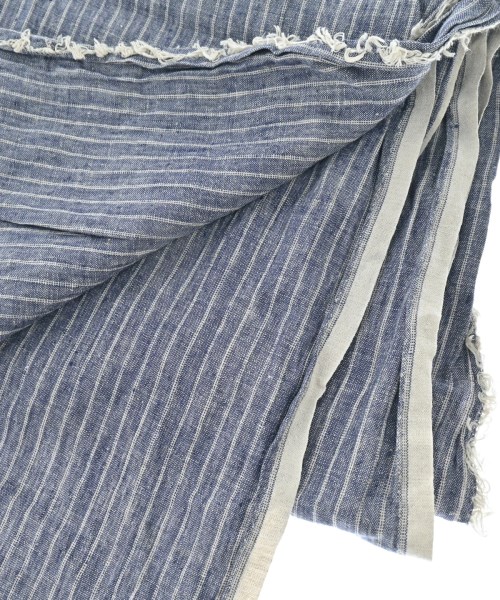 fog linen work（フォグリネンワーク）ストール 紺 サイズ:- レディース/2200620393232