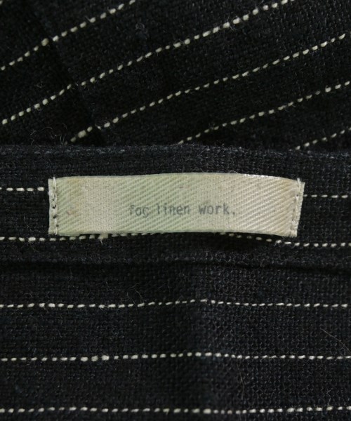 fog linen work（フォグリネンワーク）ブラウス 黒 サイズ:-(L位) レディース/2200618791026