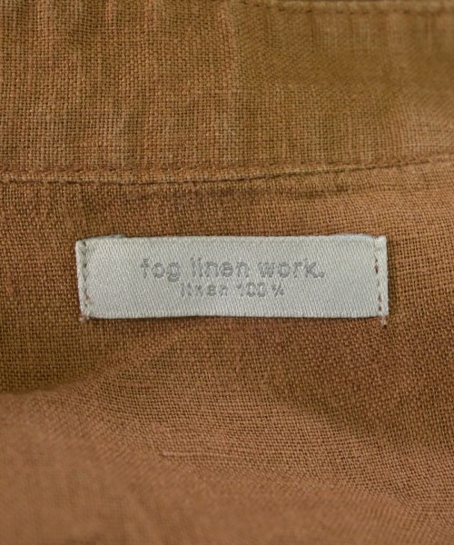 fog linen work（フォグリネンワーク）ワンピース 茶 サイズ:F レディース/2200680142016