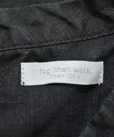 fog linen work（フォグリネンワーク）ベスト 黒 サイズ:F レディース/2200691098081