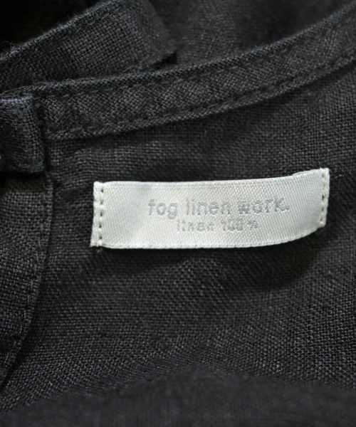 fog linen work（フォグリネンワーク）ブラウス 黒 サイズ:F レディース/2200691098104