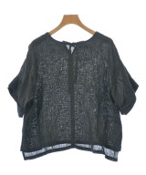 fog linen work（フォグリネンワーク）ブラウス 黒 サイズ:F レディース/2200691098104
