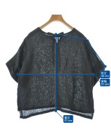 fog linen work（フォグリネンワーク）ブラウス 黒 サイズ:F レディース/2200691098104