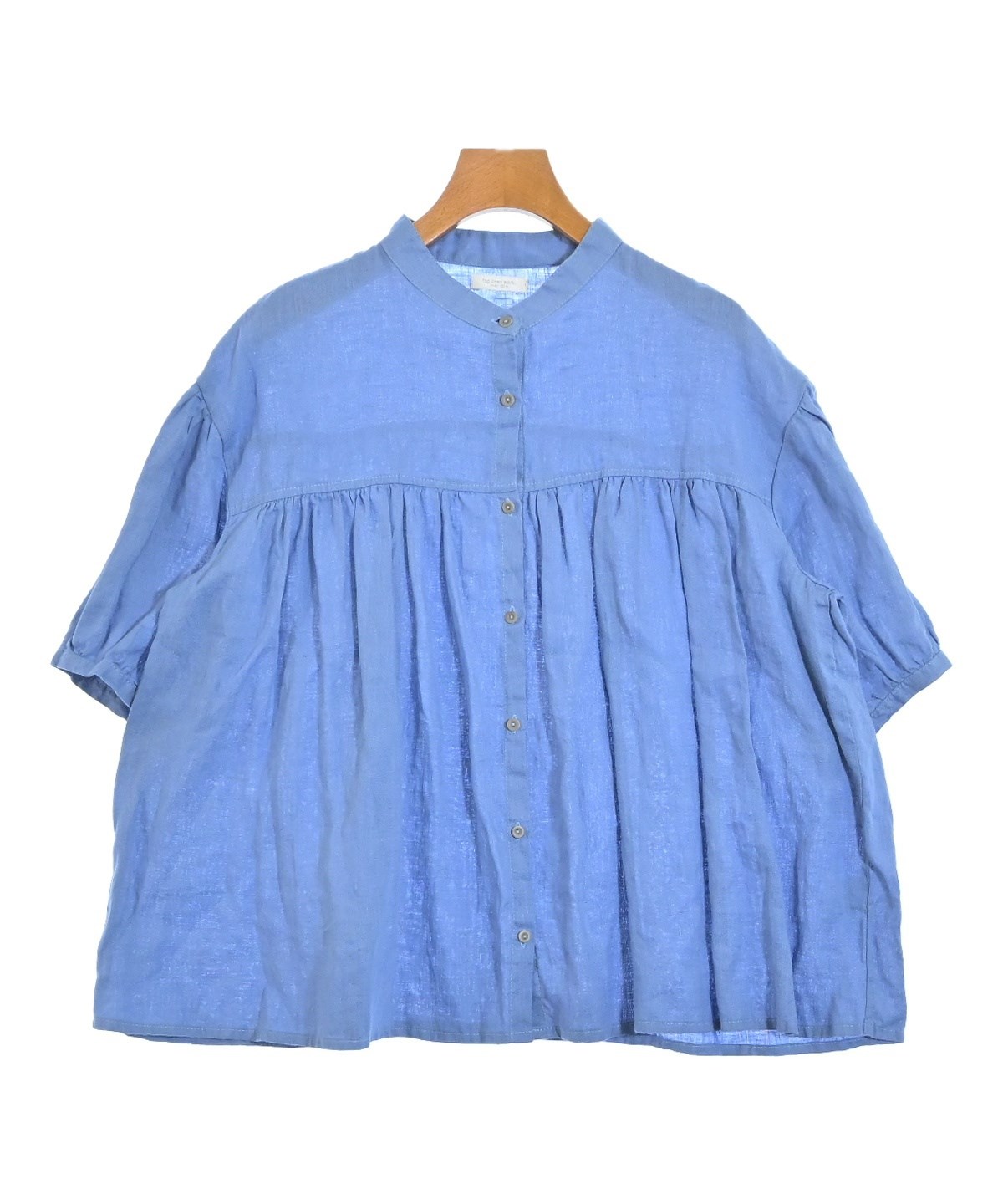 fog linen work（フォグリネンワーク）カジュアルシャツ 青 サイズ:F