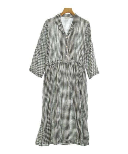 fog linen work(フォグリネンワーク)ワンピース 黒 サイズ:-(L位)/2200655238218