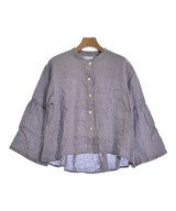 fog linen work（フォグリネンワーク）カジュアルシャツ 紫 サイズ:F レディース/2200708178041