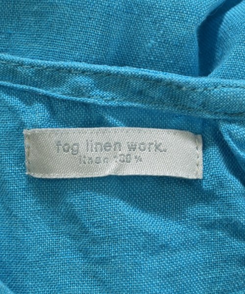 fog linen work（フォグリネンワーク）ワンピース 青 サイズ:-(M位) レディース/2200663946020