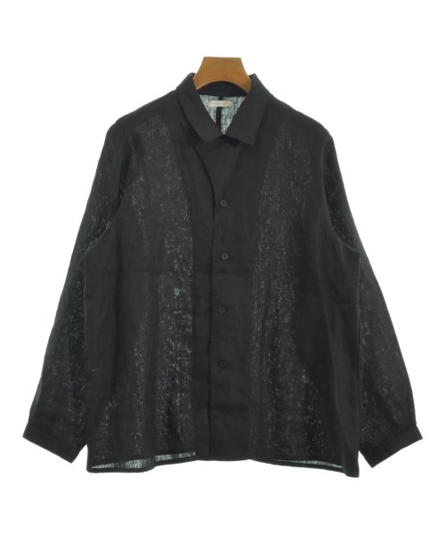 fog linen work(フォグリネンワーク)カジュアルシャツ 黒 サイズ:F/2200671933029