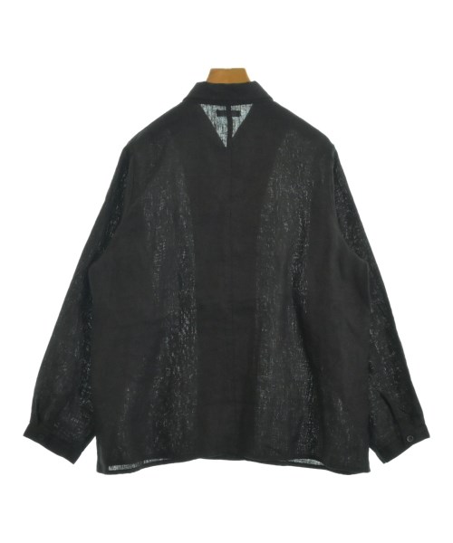 fog linen work（フォグリネンワーク）カジュアルシャツ 黒 サイズ:F レディース/2200671933029