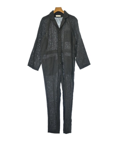 fog linen work(フォグリネンワーク)オールインワン/サロペット 黒 サイズ:F/2200684068084