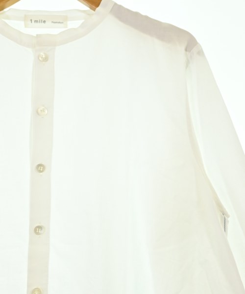 1 mile Plantation（ワンマイルプランテーション）カジュアルシャツ 白 サイズ:M レディース/2200679858027