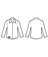 1 mile Plantation（ワンマイルプランテーション）カジュアルシャツ 白 サイズ:M レディース/2200679858027