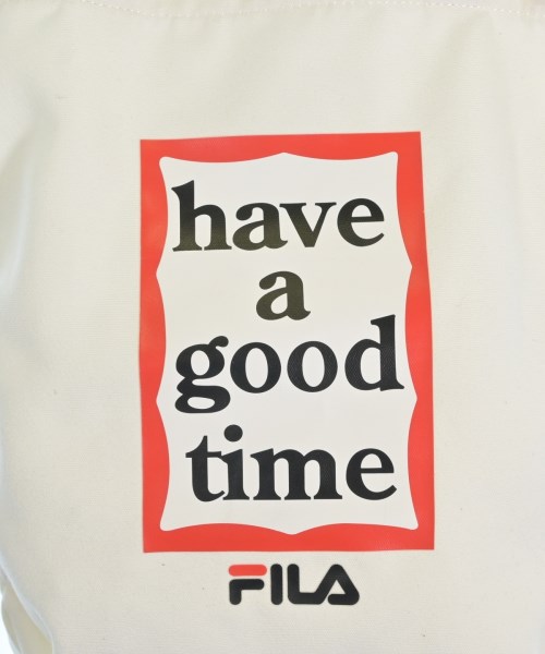 have a good time（ハブ　ア　グッド　タイム）トートバッグ 白 サイズ:- メンズ/2200649724048