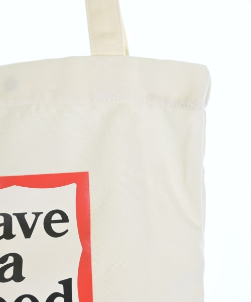 have a good time（ハブ　ア　グッド　タイム）トートバッグ 白 サイズ:- メンズ/2200649724048