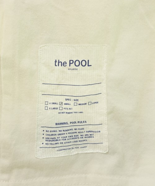 THE POOL（ザ　プール）Tシャツ・カットソー 白 サイズ:S メンズ/2200560410563