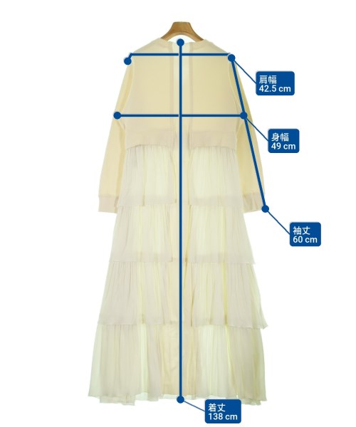 SueUNDERCOVER（スーアンダーカバー）ワンピース 白 サイズ:2(M位) レディース/2200626830045