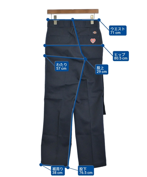 SueUNDERCOVER（スーアンダーカバー）スラックス 紺 サイズ:29(L位) レディース/2200631570035