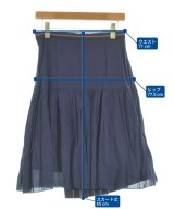 SueUNDERCOVER（スーアンダーカバー）ひざ丈スカート 紺 サイズ:-(M位) レディース/2200615385297