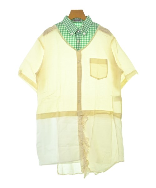 SueUNDERCOVER(スーアンダーカバー)カジュアルシャツ 黄 サイズ:2(M位)/2200678009024