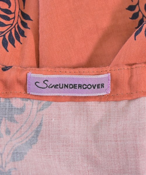 SueUNDERCOVER（スーアンダーカバー）カジュアルシャツ オレンジ サイズ:2(M位) レディース/2200678914212