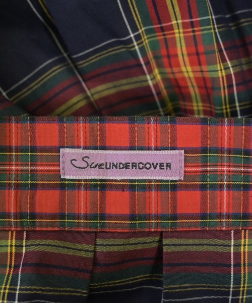 SueUNDERCOVER（スーアンダーカバー）ひざ丈スカート 赤 サイズ:1(S位) レディース/2200706756432
