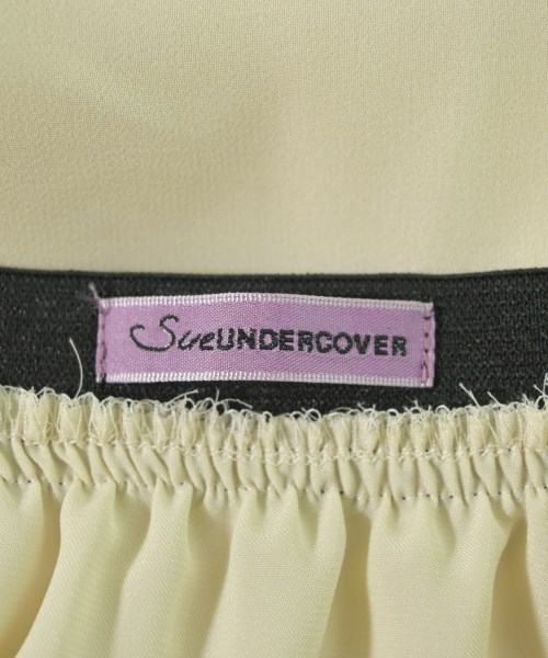 SueUNDERCOVER（スーアンダーカバー）ロング・マキシ丈スカート 黄 サイズ:1(S位) レディース/2200729121187