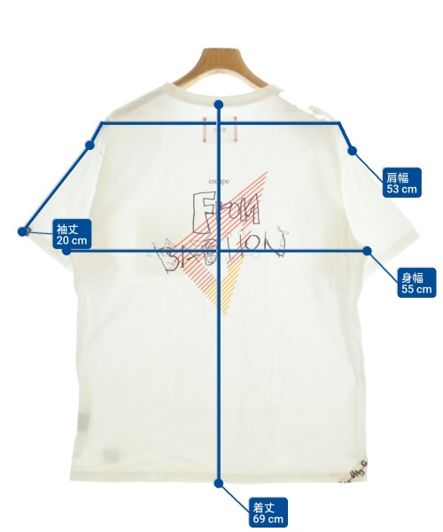 GAVIAL（ガヴィル）Tシャツ・カットソー 白 サイズ:S メンズ/2200642946096